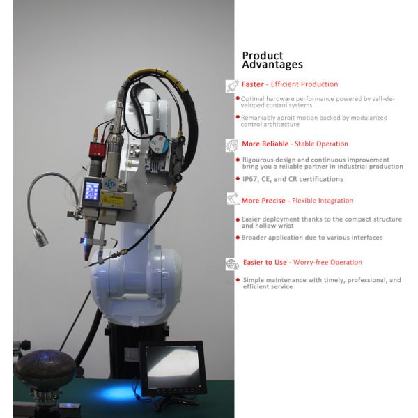 Riselaser Robotic Arm Laser Beam Welding Equipment Auto Welding Machine For Car