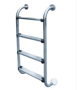 China 4 Steps 1.0mm Stainless Steel Swimming Pool Ladder wholesale