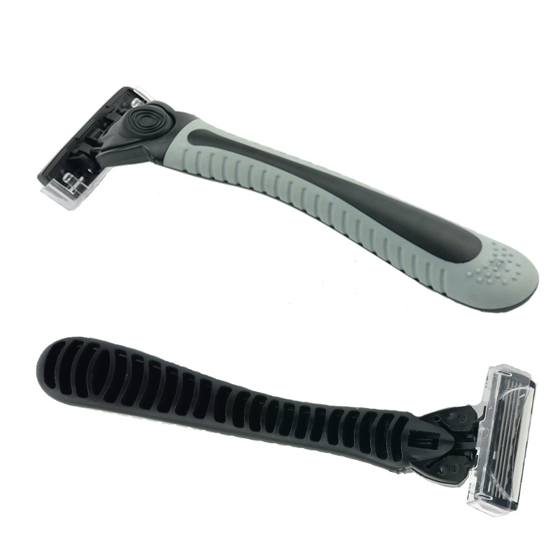 Manufacture Cheap Wholesale Oem Shaving Razor Men Triple Blade Razor Set with razor head refills