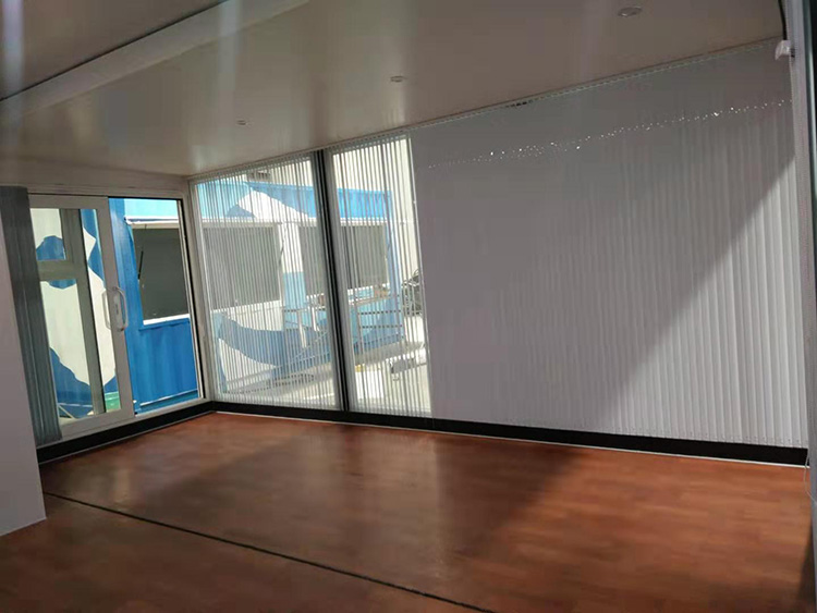Used Luxury Prefabricated 20ft PVC Expandable Container With Bathroom