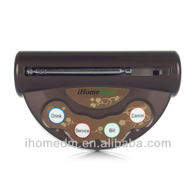 Flashing lights menu folder restaurant wireless restaurant wireless ordering system