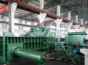 China Safety Semi Automatic Horizontal Baler Scrap Metal Recycling Equipment wholesale