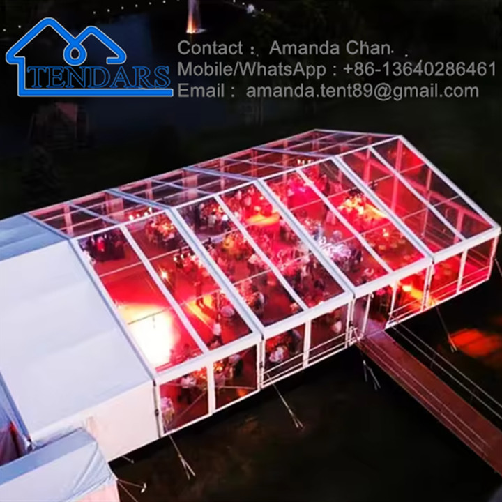 Waterproof / Fire/Flame Restardant Aluminum Transparent Wedding Party Canopy Marquee Tent On Sale