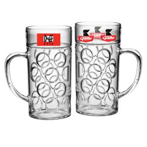 China High Durability Unbreakable Food Grade Plastic Beer Glass / Beer Mug wholesale