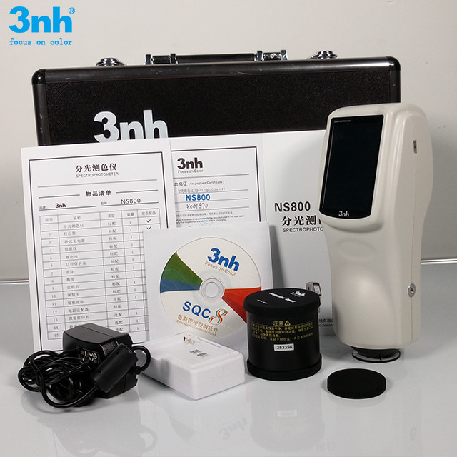 Professional Handheld Color Spectrophotometer SQC8 Software For Printing Industry