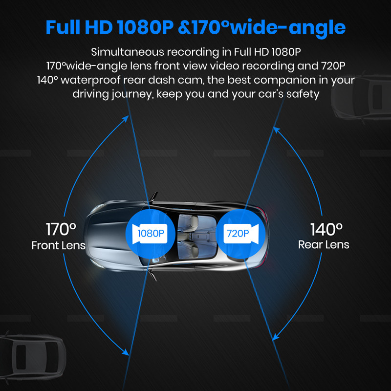 Portable Stream Media Wireless Carplay Android IPS Touch Screen 10 Inch
