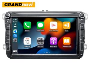 China Carplay 8 Inch Android Car Stereo Gps 2 Din Volkswagen Radios Skada Seat wholesale