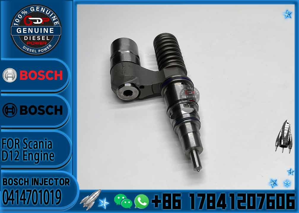 Genuine unit fuel injector 0414701066 0414701044 For Scania 1805344