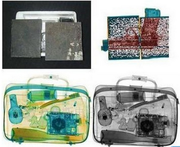 34mm Penetration 150kg Load 65x50cm X Ray Baggage Scanner