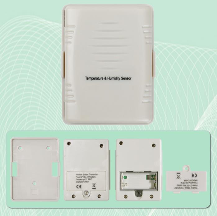 Multi Channel Weather Temperature Meter With Silver Color And ±5% Humidity Accuracy