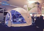 Steel Frame Commercial Dome Tent UV Resistant Fire Resistant