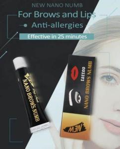 China Instant Makeup Tattoo Pain Relief Cream Anesthetic Eyeliner Numbing Cream wholesale
