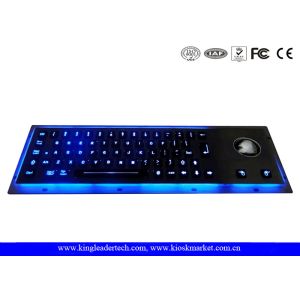 China Waterproof Illuminated Metal Keyboard EMC With High Temperature-Resistant Polycarbonate Keys wholesale