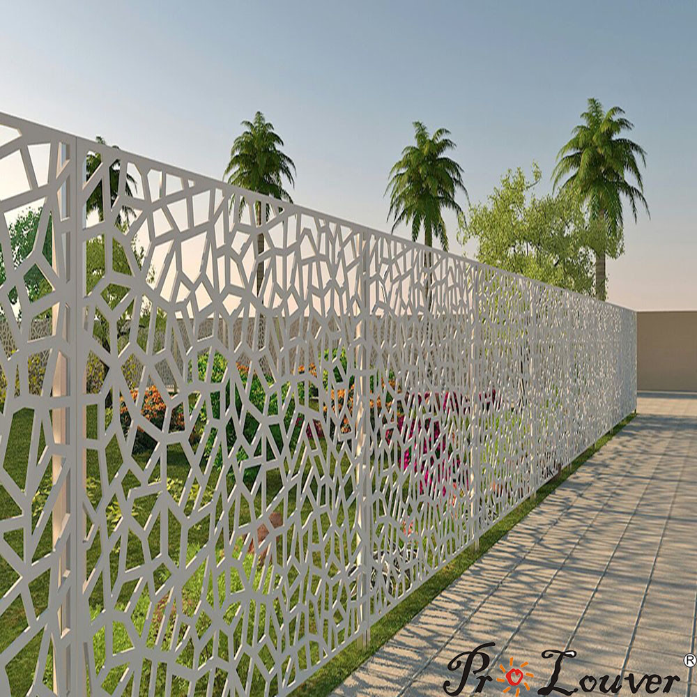 CNC Laser Cut Screen, Decorative Aluminum 5005 Series Panel Used for Fence