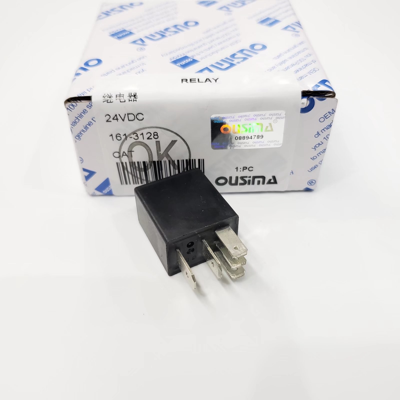 Electric Time Delay Relay 24v 161-3128 Fit Excavator