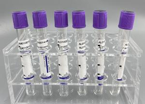 China EDTA Anticoagulant Blood Vacuum Container For Glycosylated Hemoglobin HBAIC wholesale