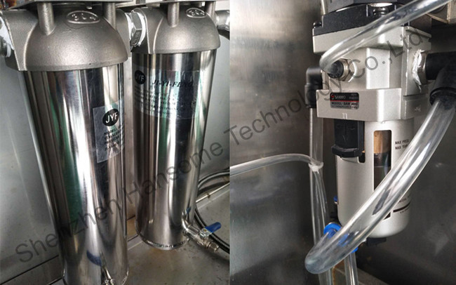 Stainless Steel Cabinet SMT Stencil Cleaner Fully Pneumatic Power