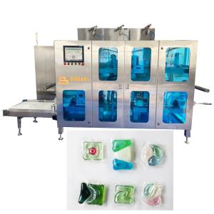 China 300 600 Pods Minute Film Sealing Cutting Producing Pod Filling Machine wholesale
