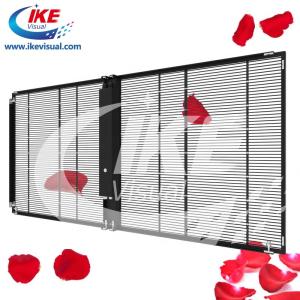 China Glass Window LED Transparent Display Screen Outdoor P5 Full Color wholesale