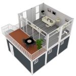 Prefabricated Tiny Home Garden Houses Backyard Prefabricated Houses Of New