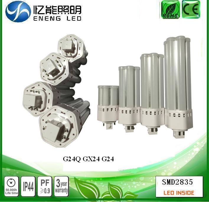 high power 360 degree 18W G24Q GX24 led pl light 120LM/W G24Q led corn light lamp with 2835 led replace HPS MHL