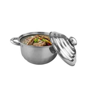 China Restaurant SS410 Kitchen Soup Pots 16cm 18cm 20cm 22cm wholesale