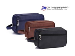 China 600D Polyester Fashion Cosmetic Bag For Men OEM / ODM Acceptable wholesale