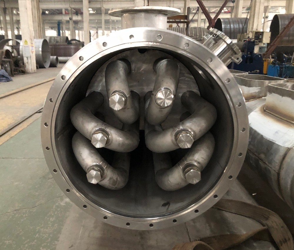 Titanium S&T Industrial Heat Exchanger In Pharmaceutical Industry 440V