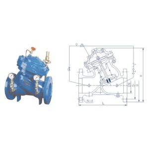 China Industrial High Pressure Reducing Valves For Water Distribution Pipes on sale