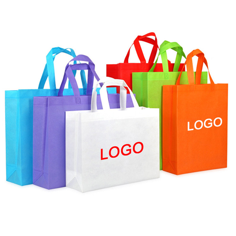 Custom Carry Bag Non Woven Tote Bag Reusable Shopping Bags