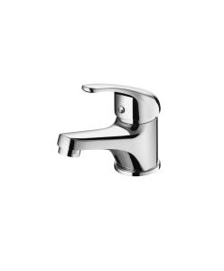 China Single Lever Bathroom Mixer Tap Cold Hot Water 3/8 Inch Hoses Installations Brass wholesale