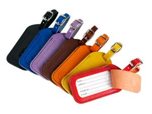 China Travel Leather Luggage Tag wholesale