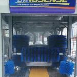 Powerful Brush Style Tunnel Car Wash Machine With Nine Brushes