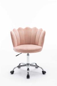 China Pink Swivel Shell Chair D17.72inch wholesale
