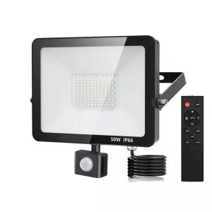 China High Lumen Outdoor PIR LED Flood Light 30W Remote Control wholesale