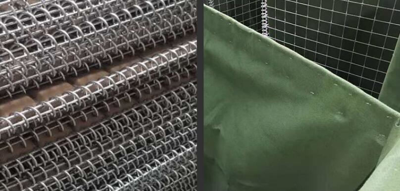 Galvanized Stone Cage Retaining Wall Baskets 76*150mm