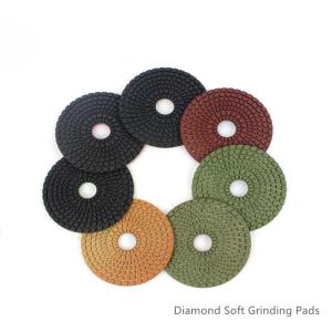 China Wet Abrasive Dressing Tools 80mm Velcro Cloth Stone Grinding Polishing wholesale