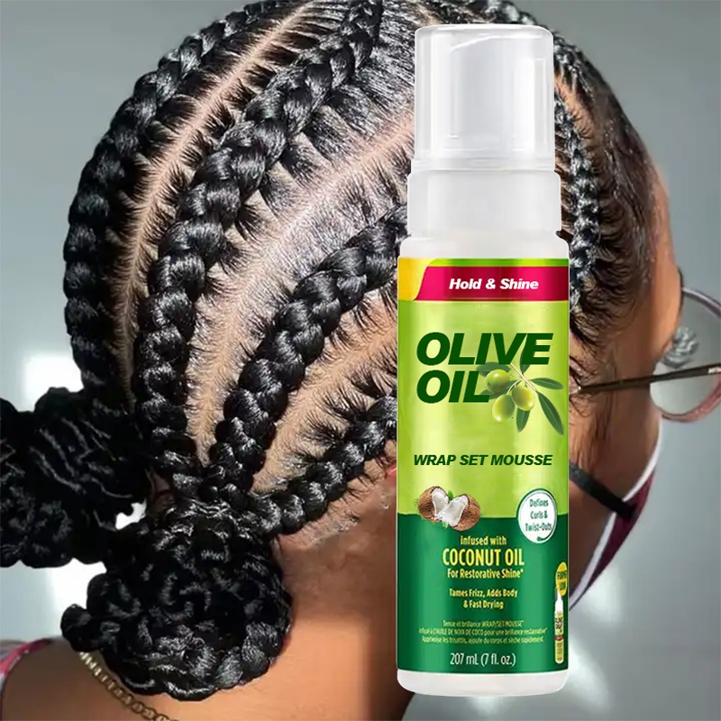 Molding Shaping Unisex Styling Mousse For Curly Hair All Ages Strong Hold