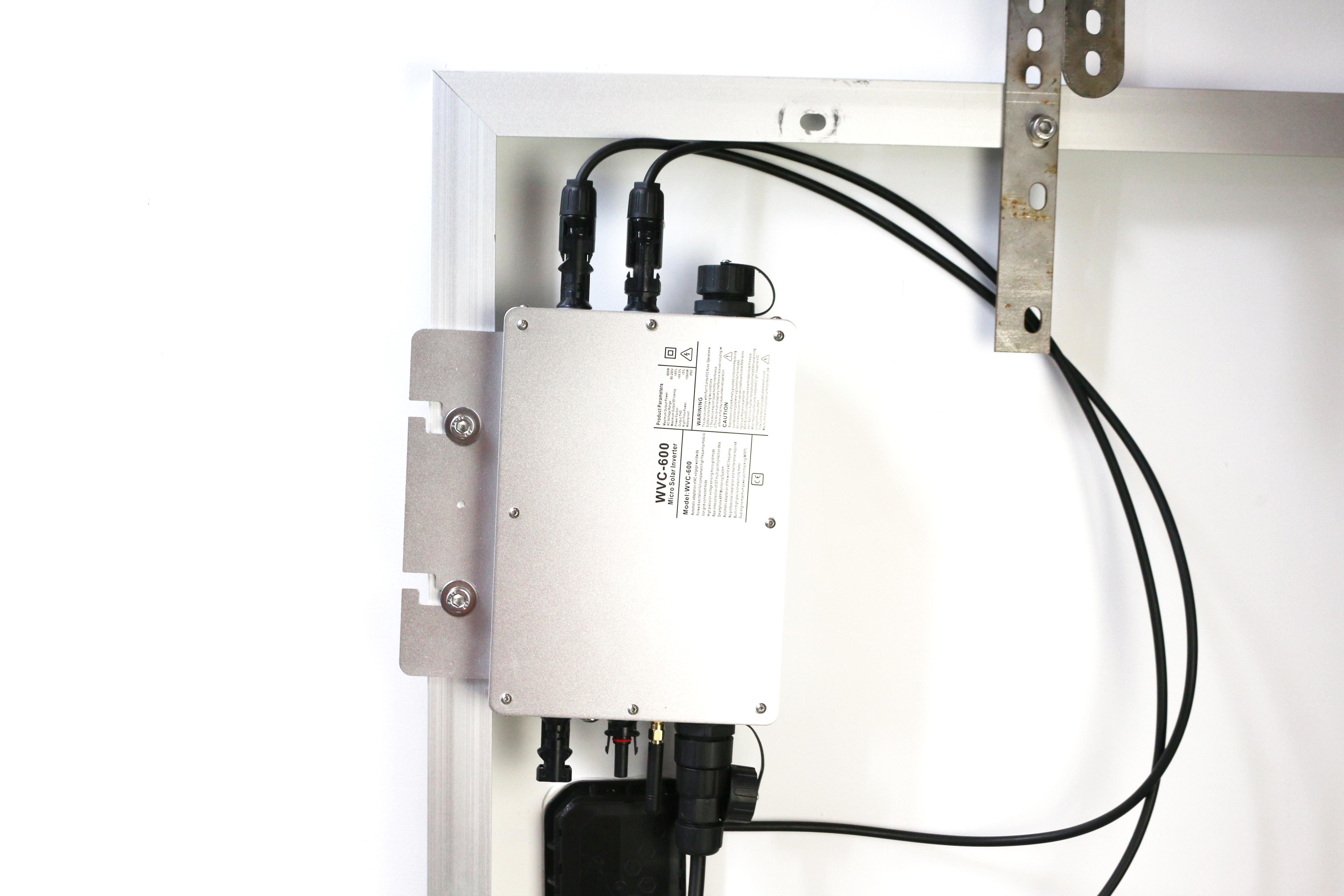 MPPT Balcony Power Plant Solar Panel Cable Grid Connected Inverter