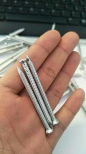 China Carbon Steel Flat Head Concrete Nails Bulk Packing / Box Packing wholesale