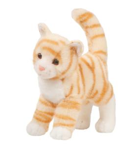 China Standing Pose Brown Cat Plush Toys wholesale