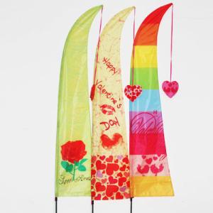 China Spring Seasonal Garden Flag Valentine Hearts wholesale