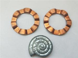China Copper Sheet Brass Stamping Parts Progressive Die Products With Wave Shape wholesale