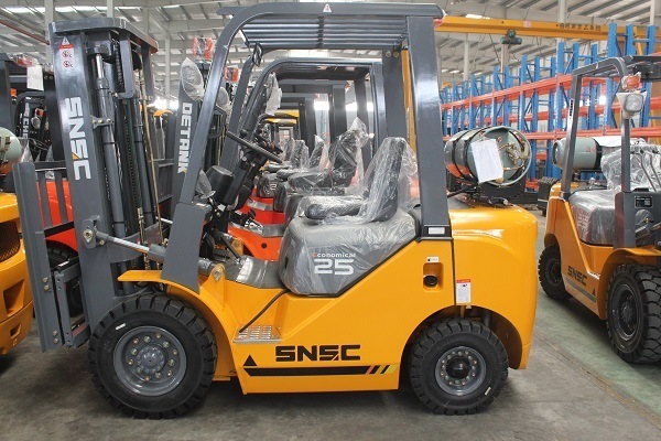 Hydraulic Transmission 2.5ton Gasoline LPG Gas Forklift