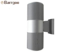 China Cylinder Dual Heads LED Outdoor Wall Lights 2x9W IP65 For Garden Lighting wholesale