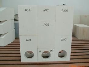 45-50% Al2O3 Content Fused Zirconia Corundum Tiles for Glass Melting Furnace Bottom