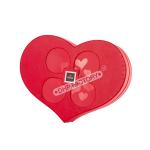 Elegant Heart Shaped Chocolate Box Packaging Multi Compartment Gift Box