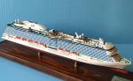 Royal Princess Cruise Ship Models , Composite Paint Wooden Boat Models
