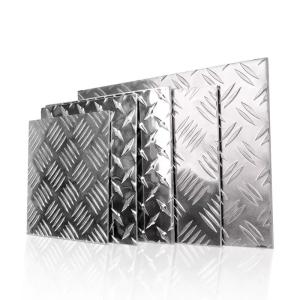 China Embossed Aluminium Alloy Sheet Tear Drop Chequered Plate 350mm wholesale