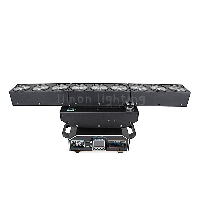 Individual Control 9x10W RGBW 4in1 Cree LED Moving Head Deformation Matrix Beam Light